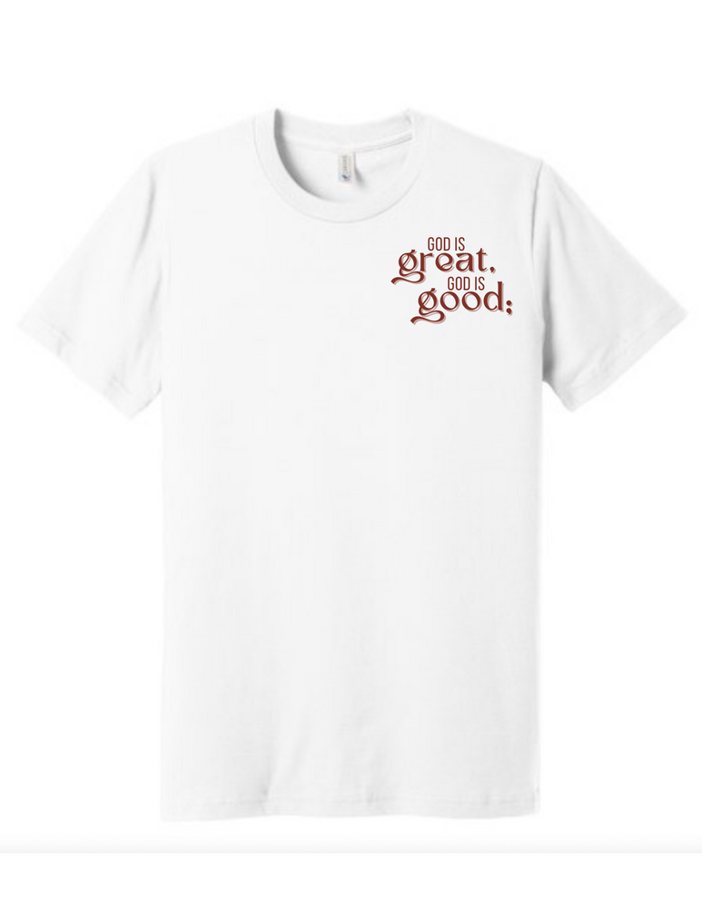 God is Great Tee - White