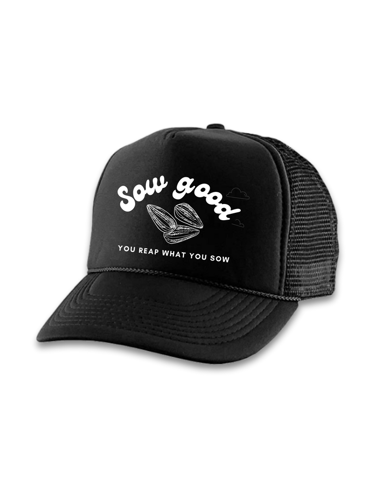 Sow Good Trucker Hat - Black
